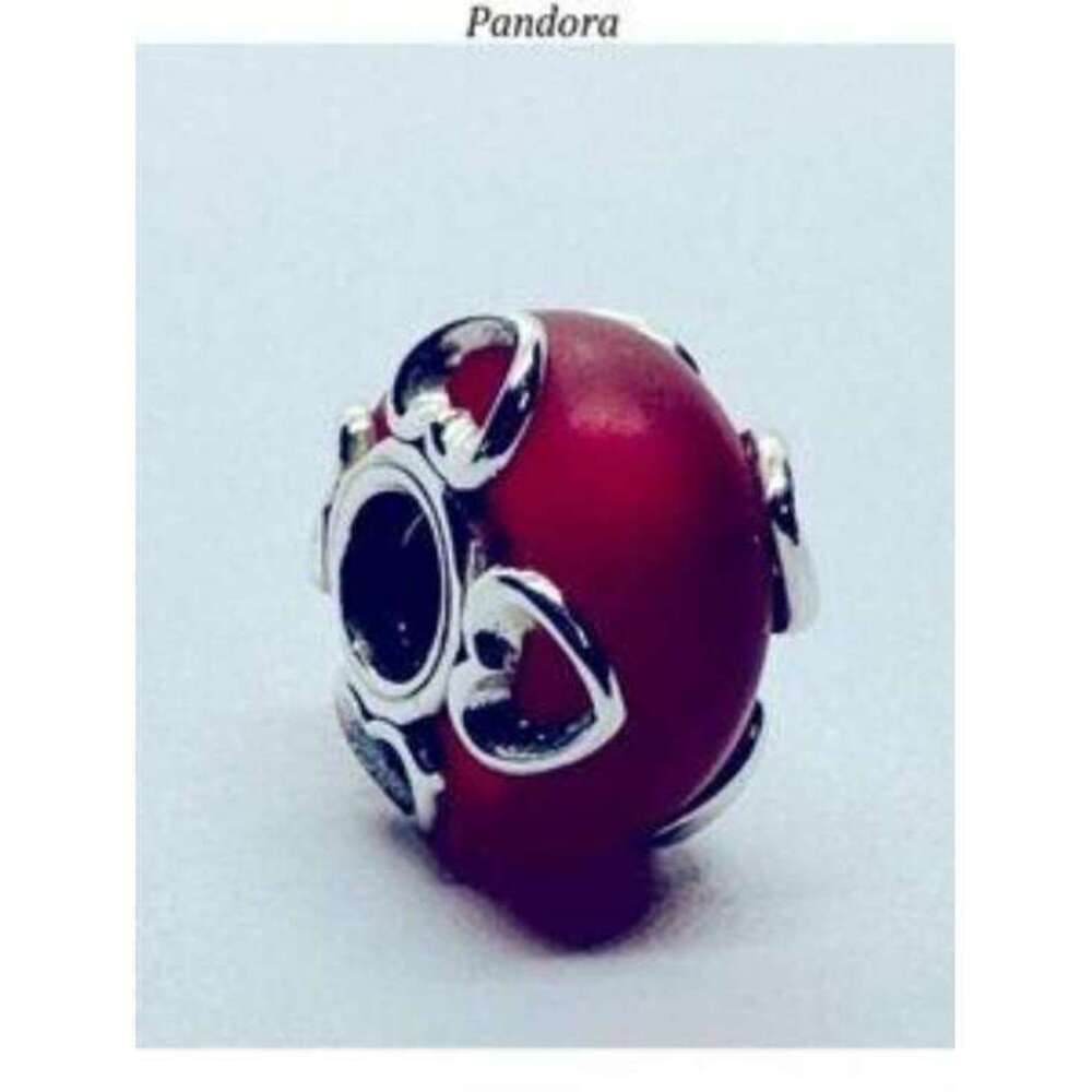 Pandora Red and Silver Bracelet Charm